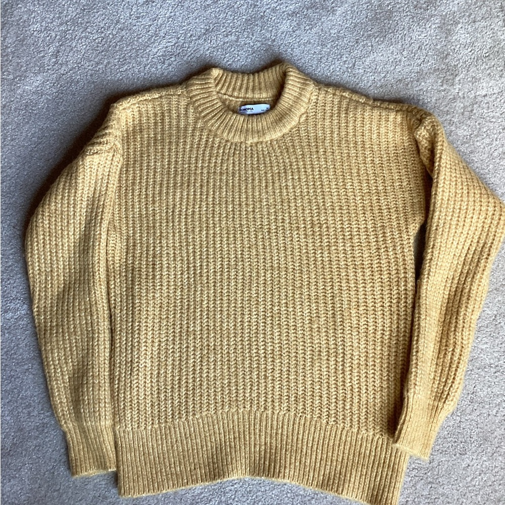 Sonoma Women's Crewneck Sweater in Tan